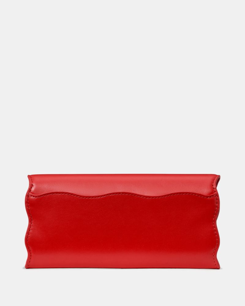 Kate Spade,Deco Wavy Large Flap Wallet,