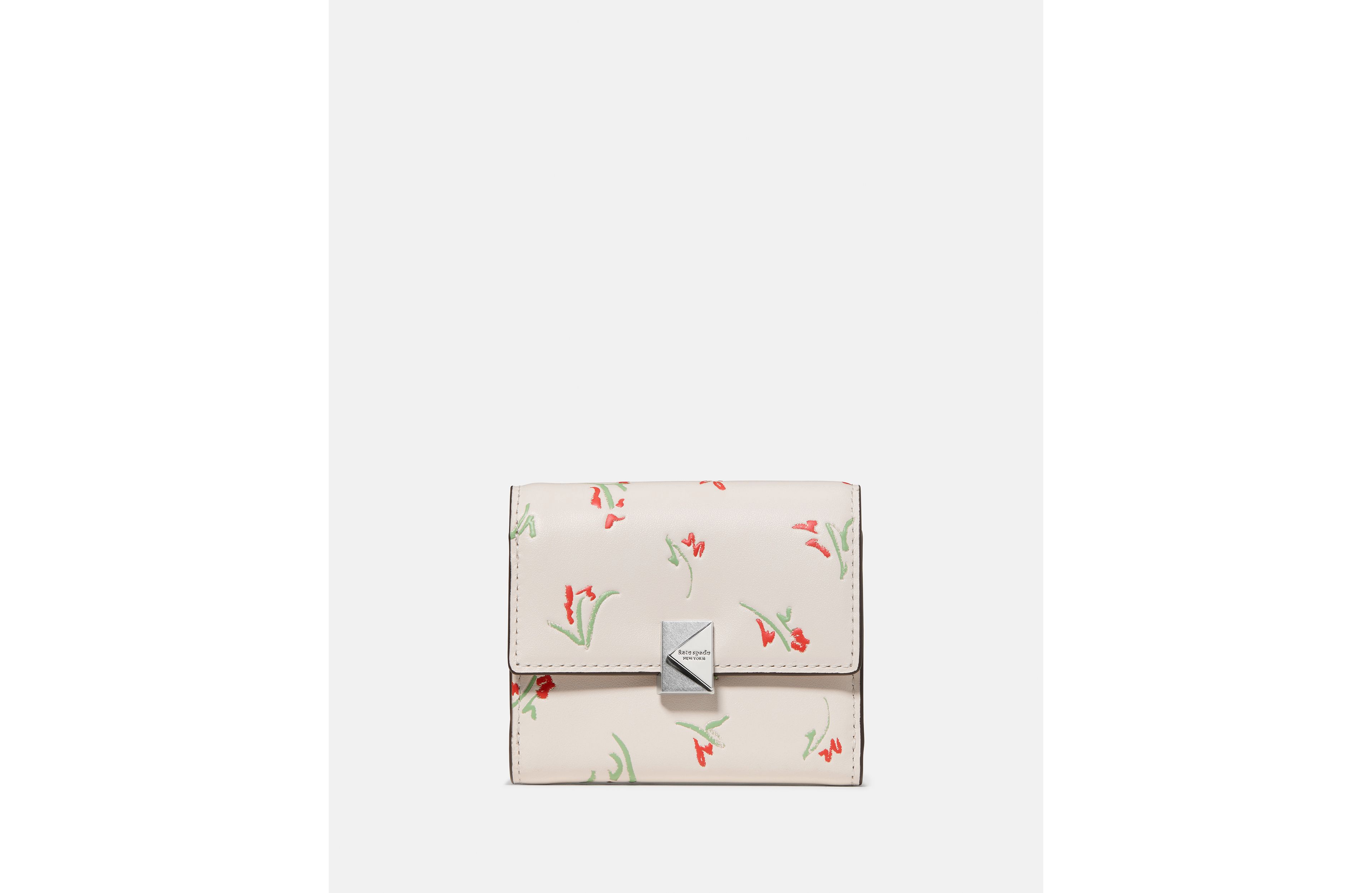 Deco Vibrant Buds Small Flap Wallet