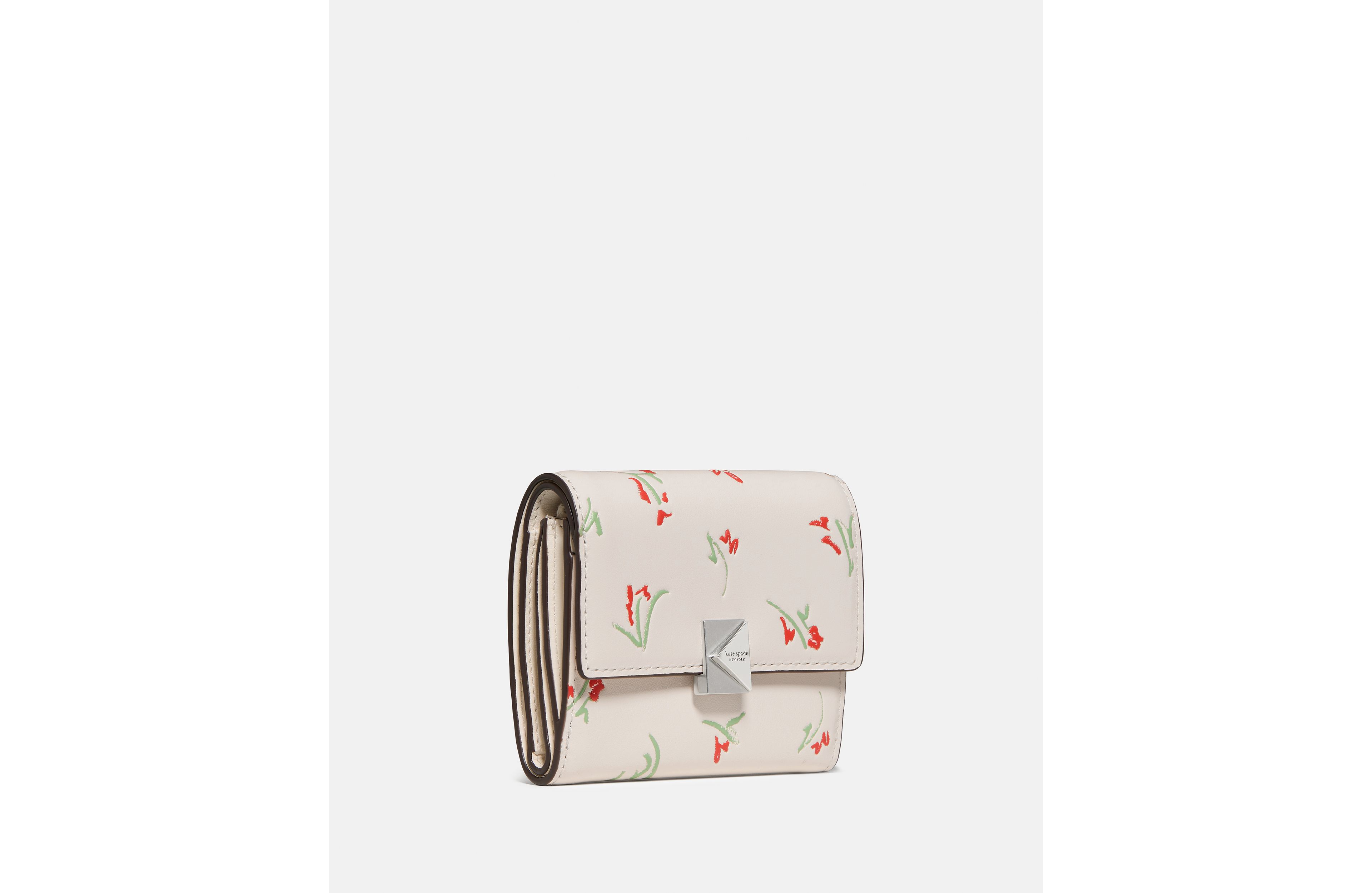 Deco Vibrant Buds Small Flap Wallet