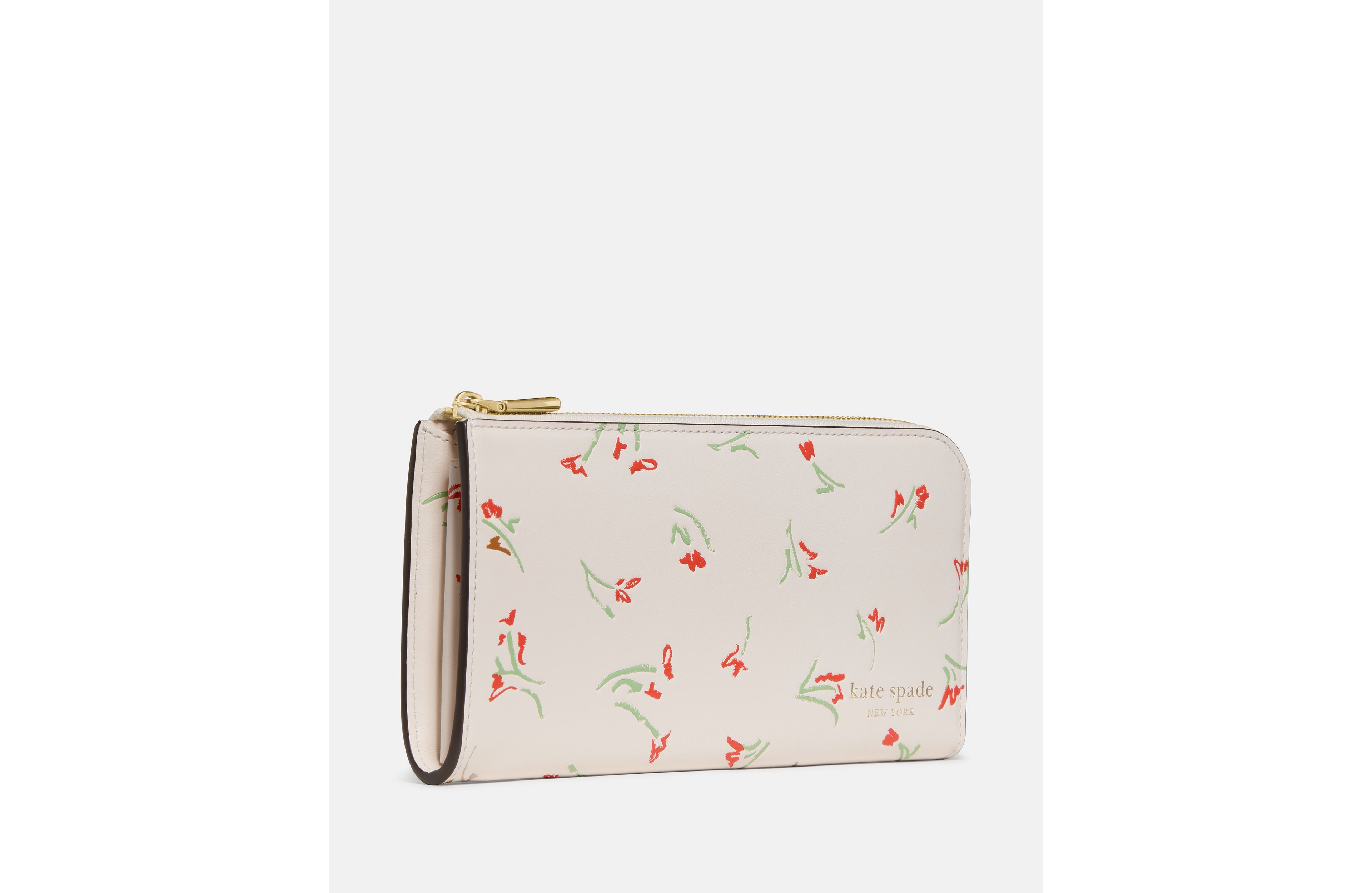 Devin Vibrant Buds Zip Around Continental Wallet