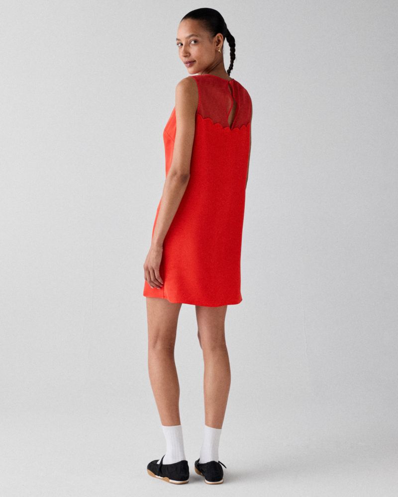Kate Spade,Scallop Shift Dress,