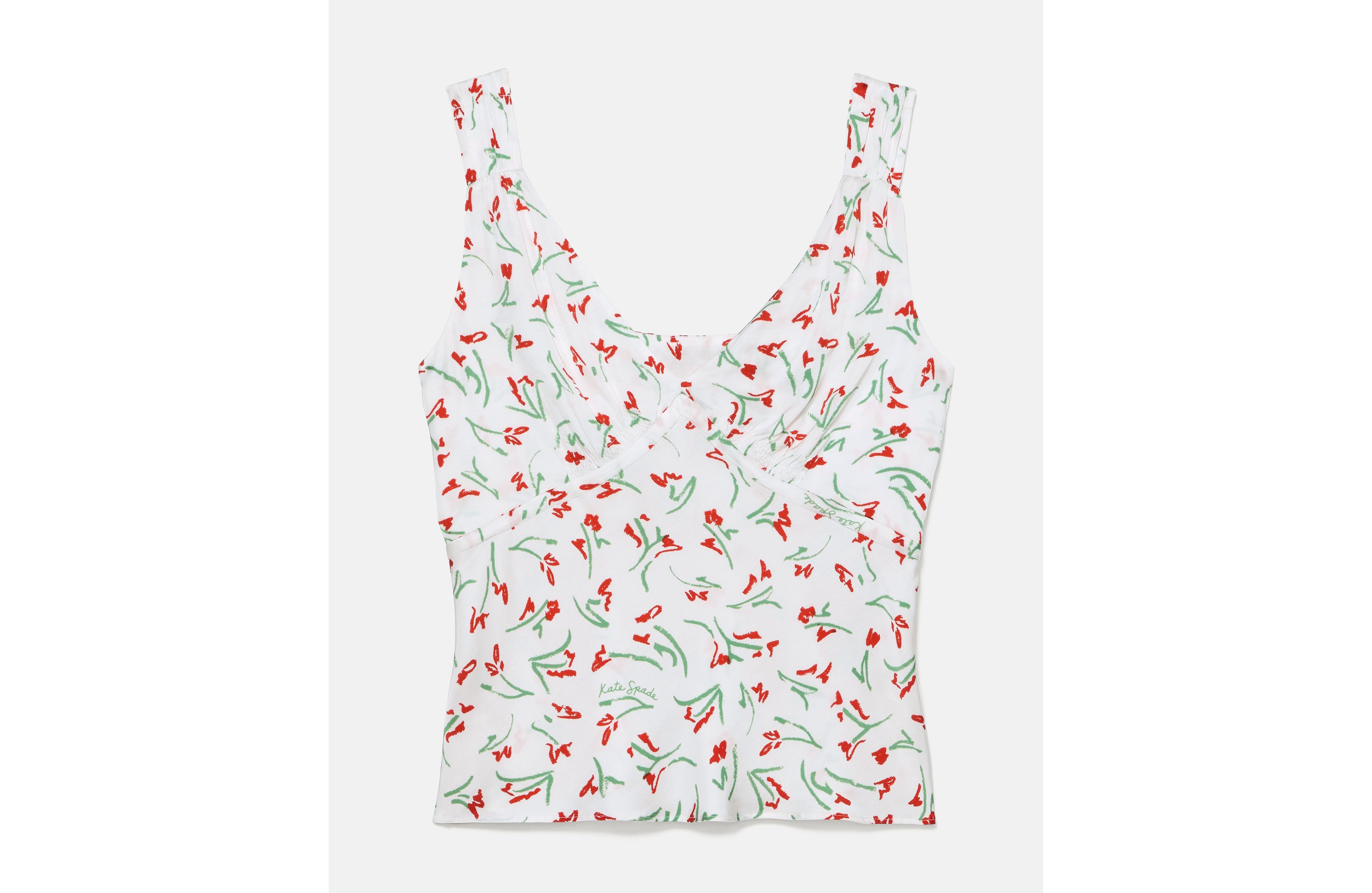 Vibrant Buds Slip Tank