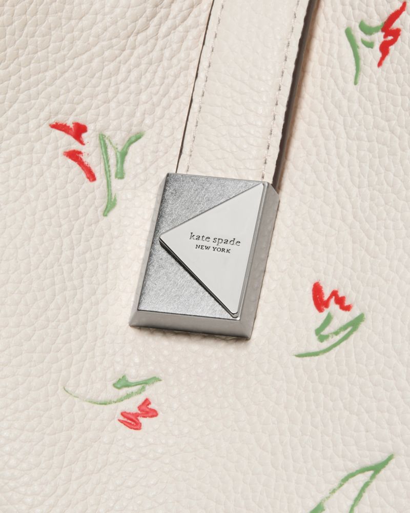 Kate Spade,Deco Vibrant Buds Crossbody Tote Bag,