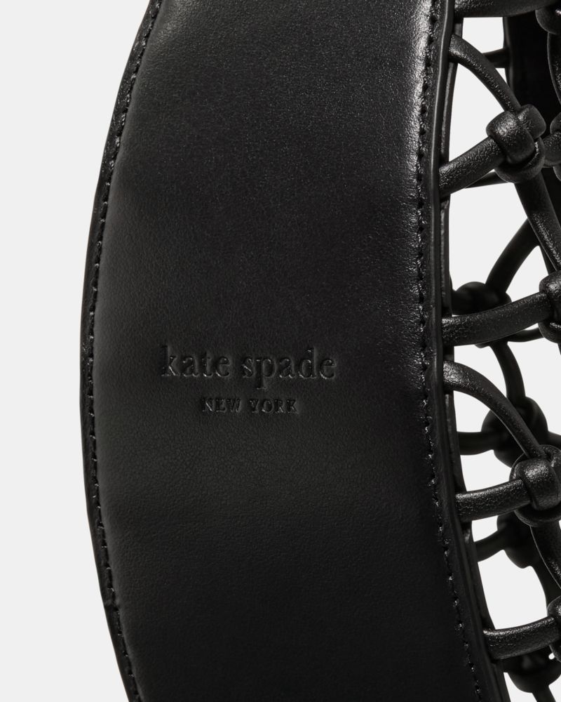 Kate Spade,Duo Woven Crossbody Bag,,Front View