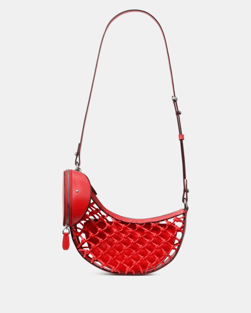 Kate Spade,Duo Woven Crossbody Bag,
