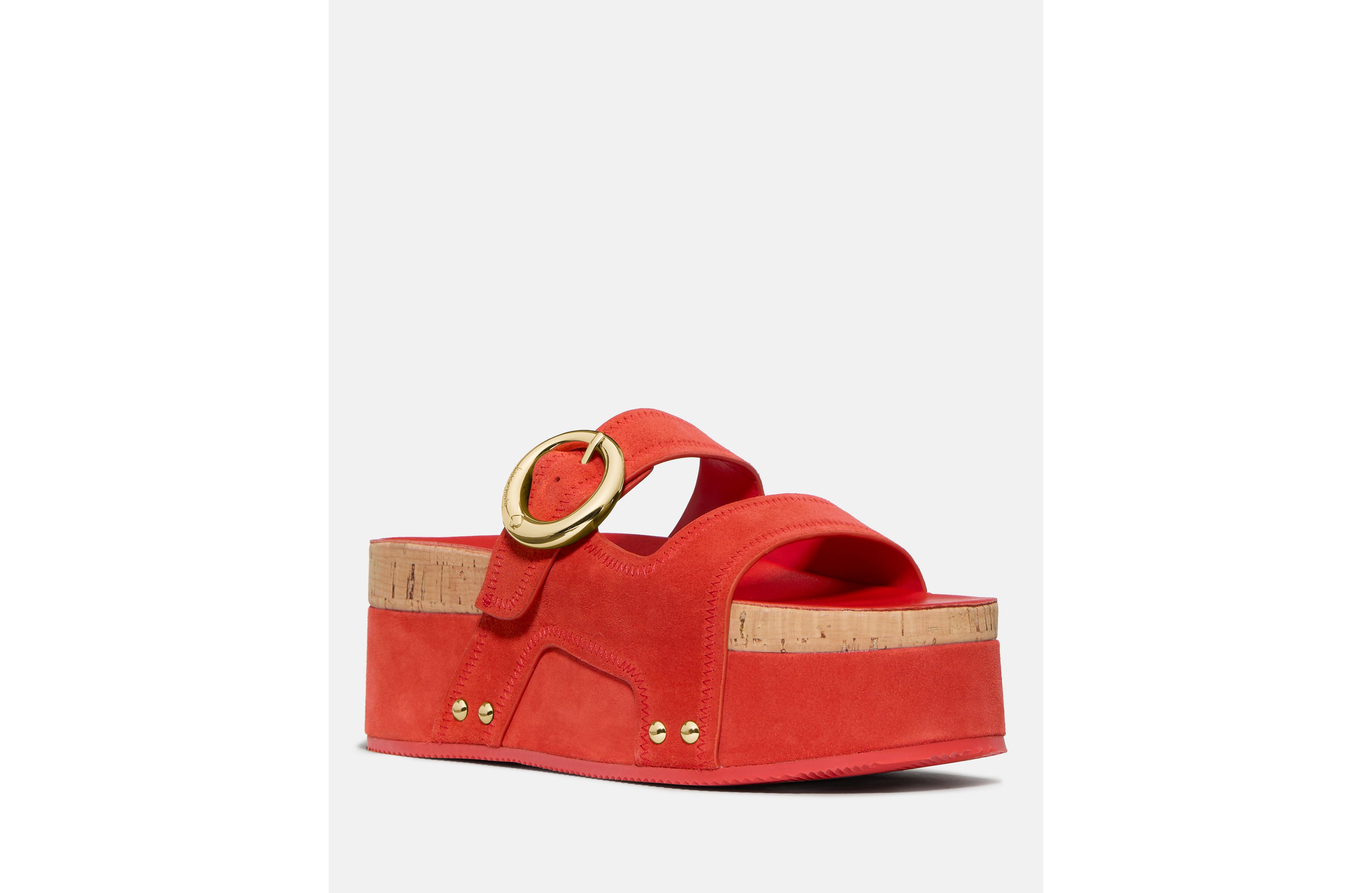 Halo Platform Footbed Sandal