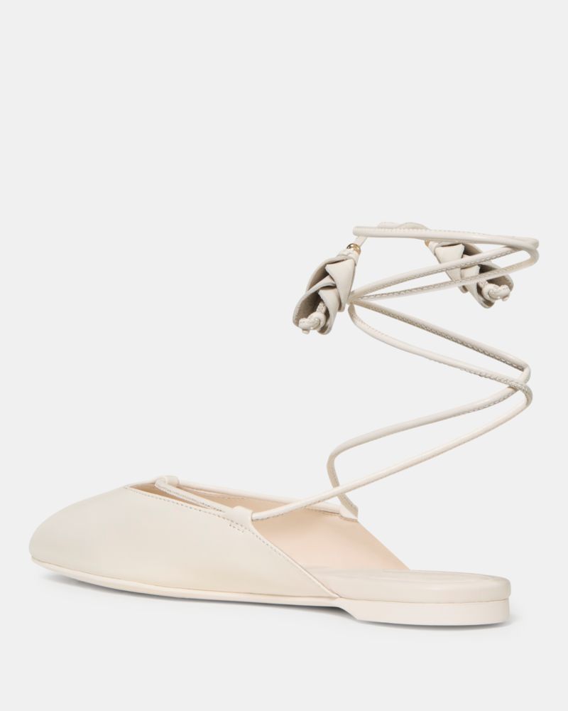 Kate Spade,Eloise Ankle Wrap Mule Flat,