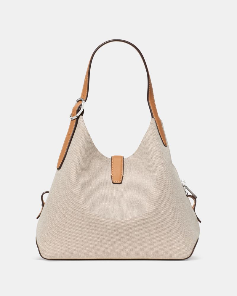 Kate Spade,Deco Canvas Crossbody Tote Bag,