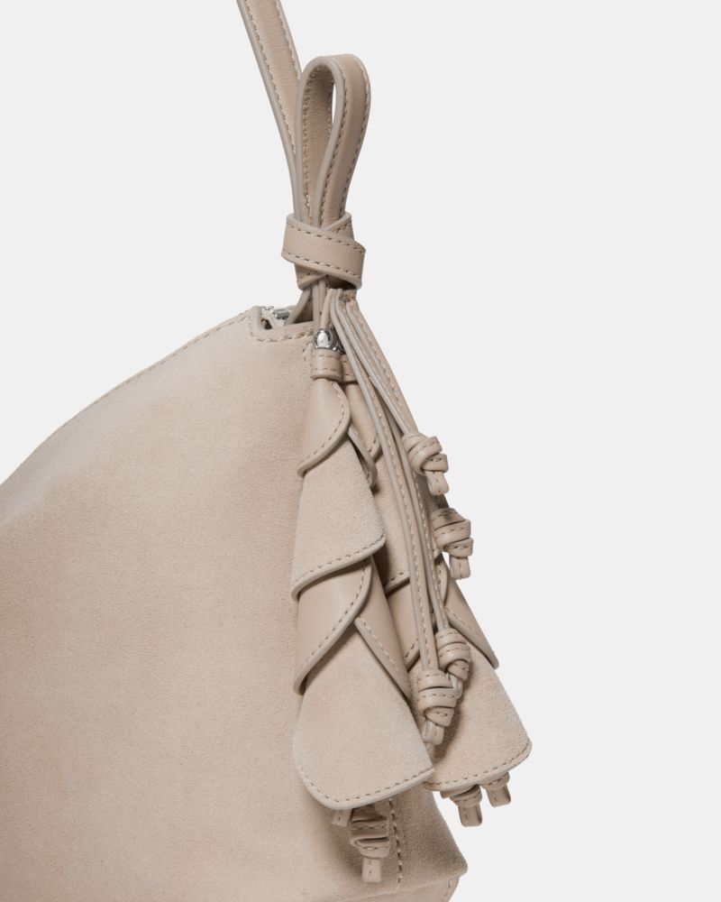 Kate Spade,Loop Suede Large Shoulder Bag,