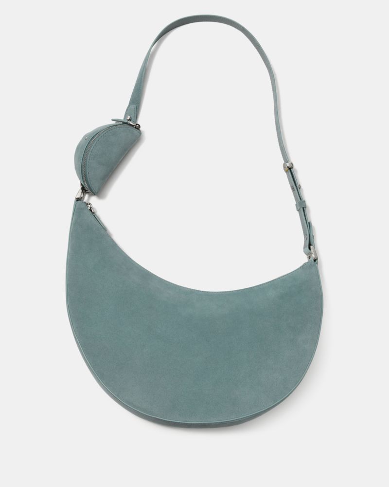 Kate Spade,Duo Suede Large Crossbody Bag,