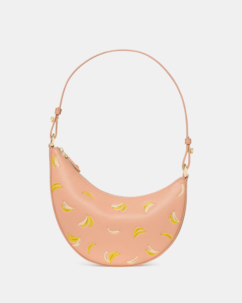 Kate Spade,Duo Banana Mini Shoulder Bag,,Front View