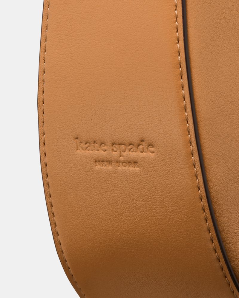 Kate Spade,Duo Wavy Suede Crossbody Bag,