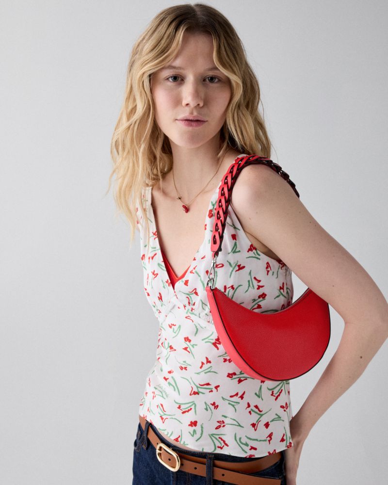 Kate Spade,Charmed Strawberry Bag Strap,