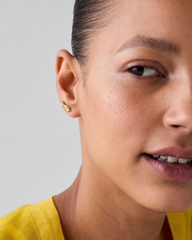 Kate Spade,Summer Daze Fish Studs,