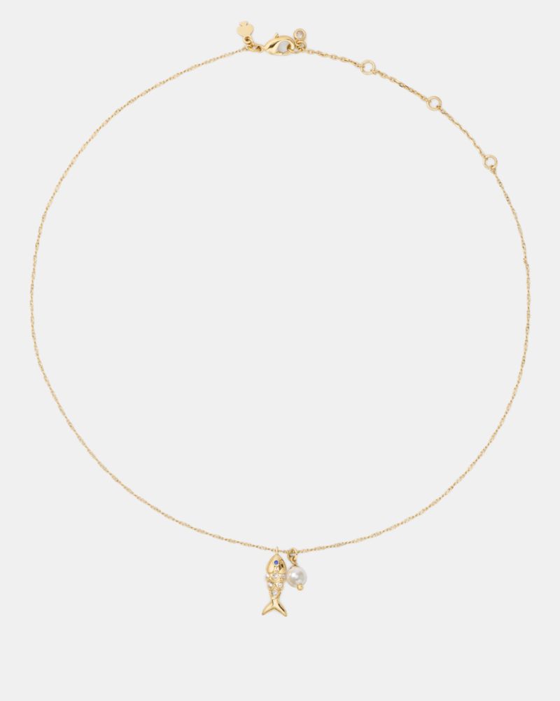 Kate Spade,Summer Daze Fish Pendent,