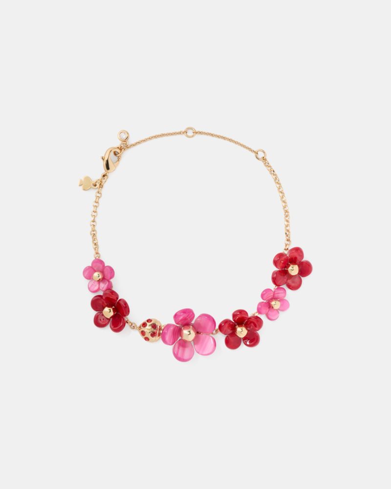 Kate Spade,Summer Daze Flower Scatter Bracelet,