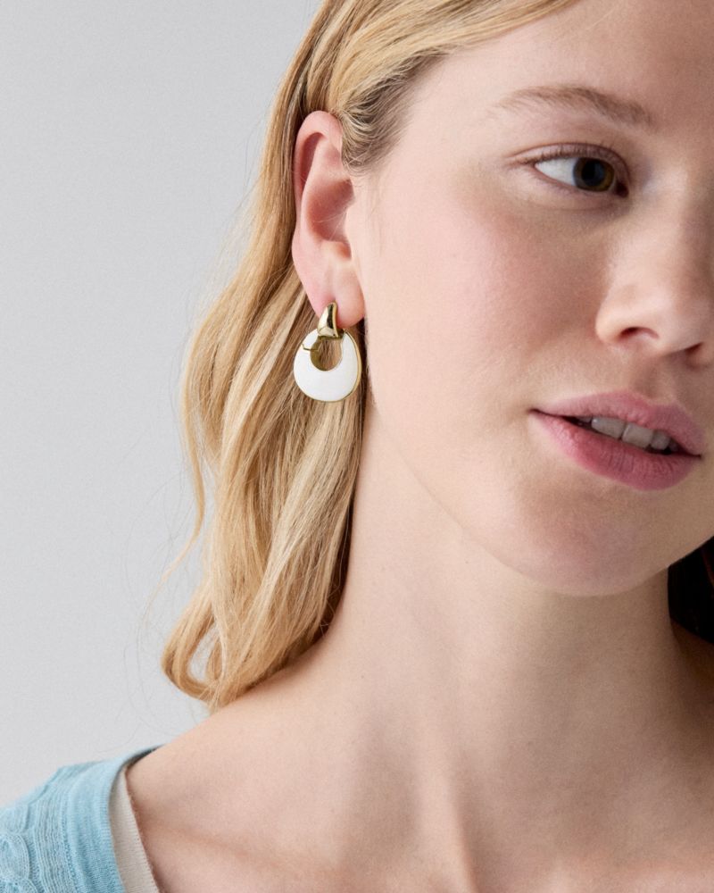 Kate Spade,KS Duo Hoops,