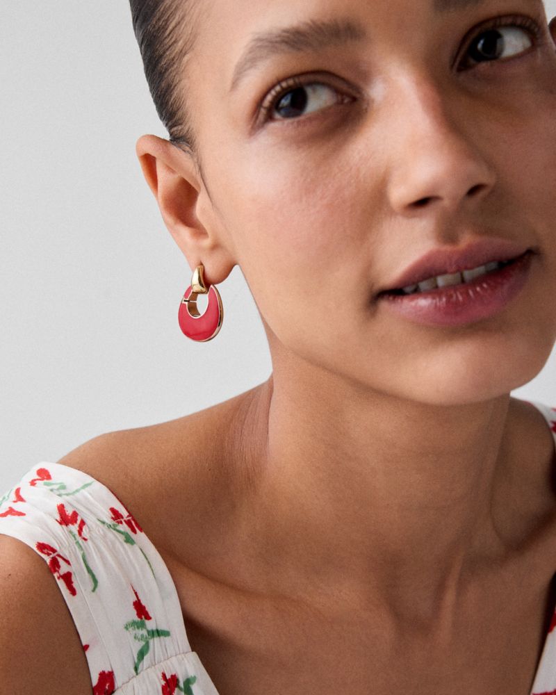 Kate Spade,Ks Duo Hoops,