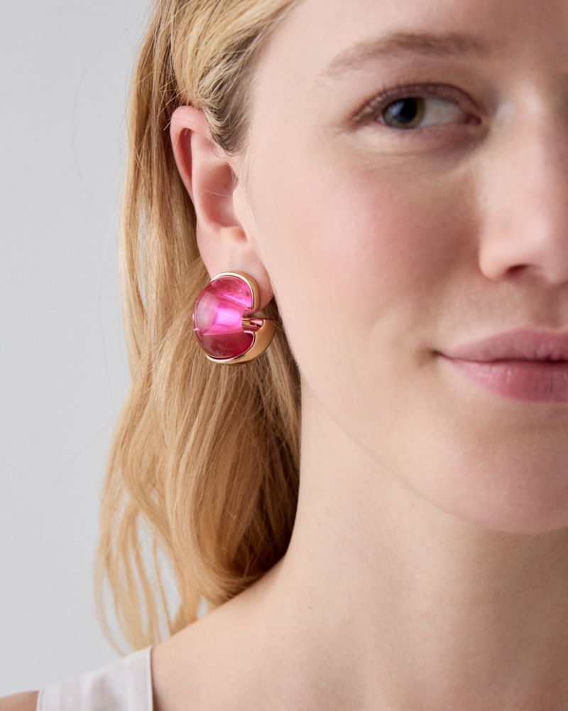 Kate Spade,Glow Up Chunky Huggies,