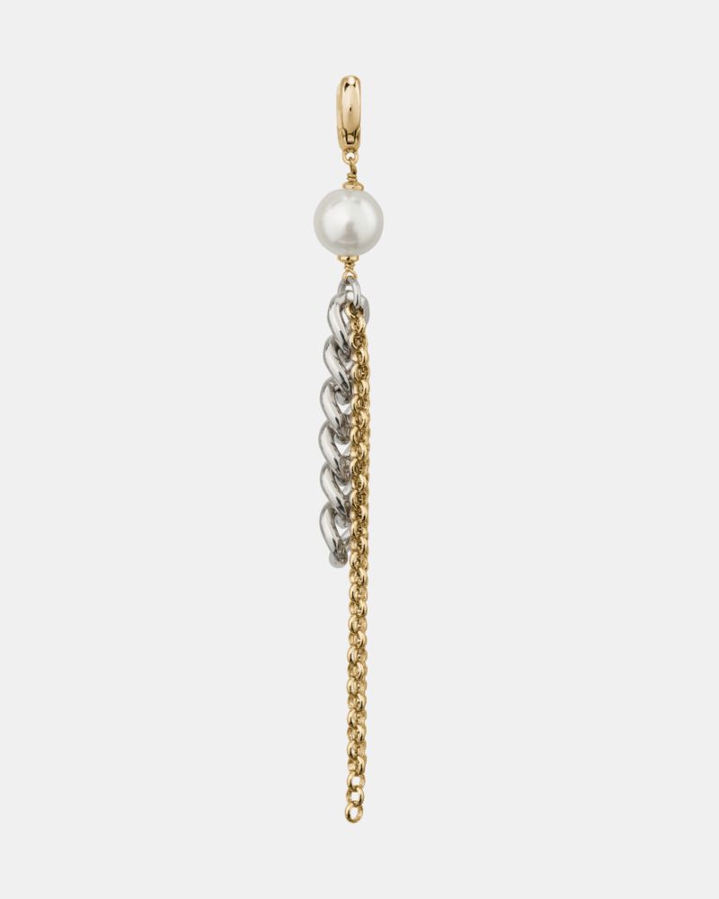 Chain Reaction Asymmetrical Chain Earrings