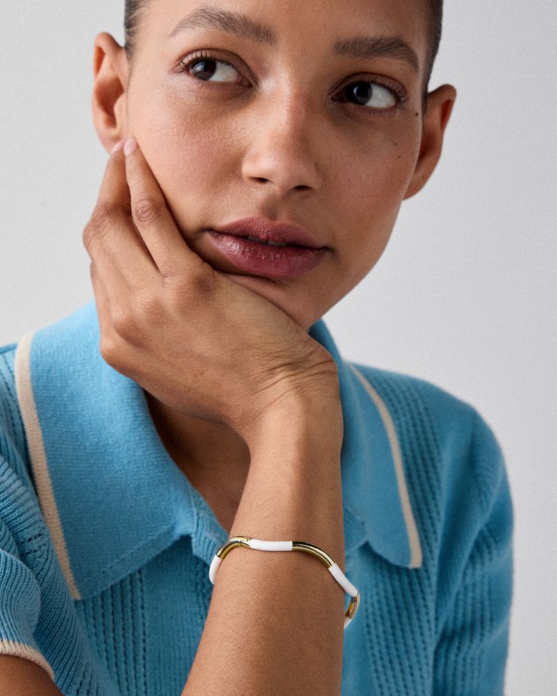 Kate Spade,Wave Thin Bangle,