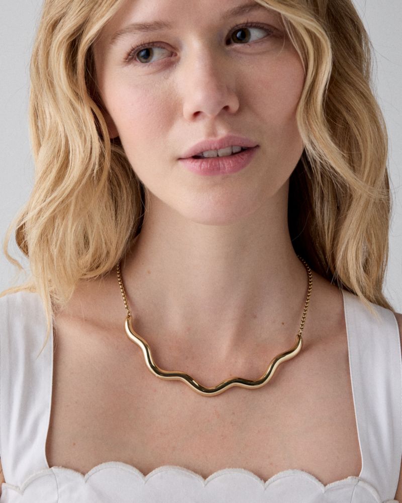 Kate Spade,Wave Necklace,