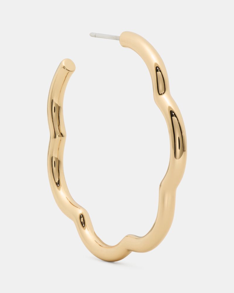 Kate Spade,Wave Hoops,
