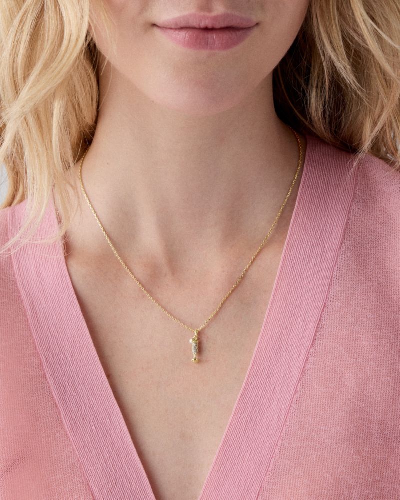 Kate Spade,Gifting Here's To You Pendant,