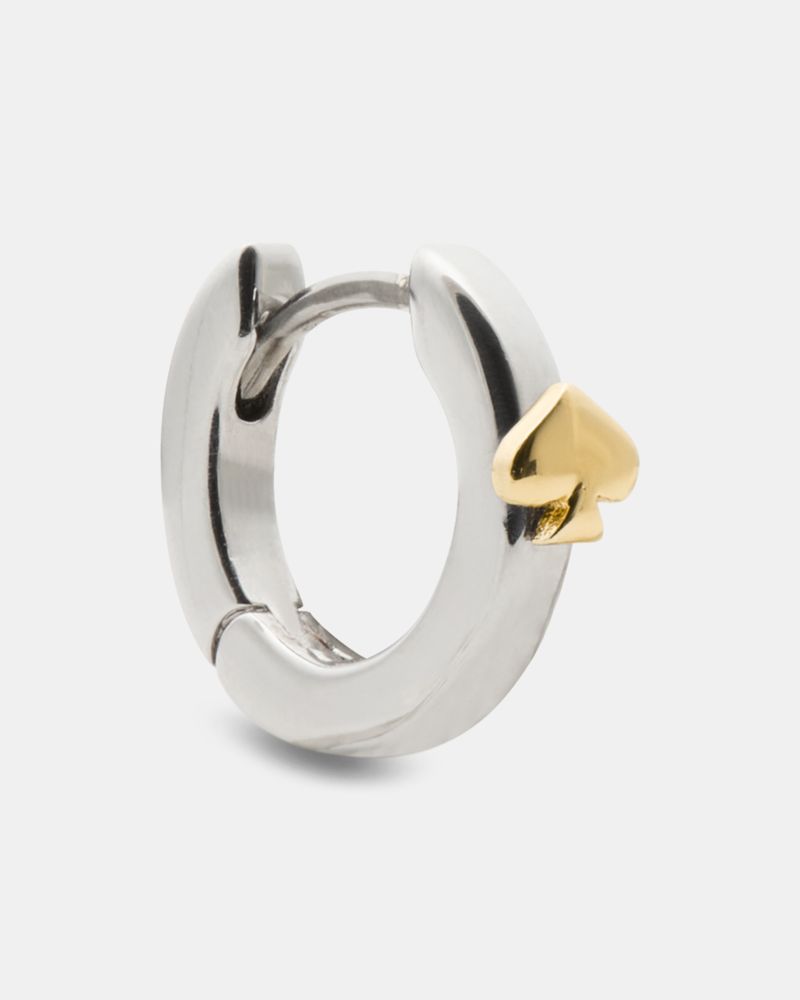 Kate Spade,Everyday Spade Thin Mini Spade Huggies,