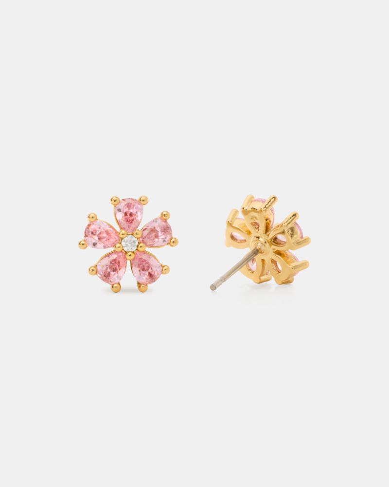 Kate Spade,You're A Gem Flower Studs,