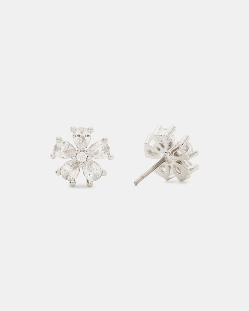 Kate Spade,You're A Gem Flower Studs,