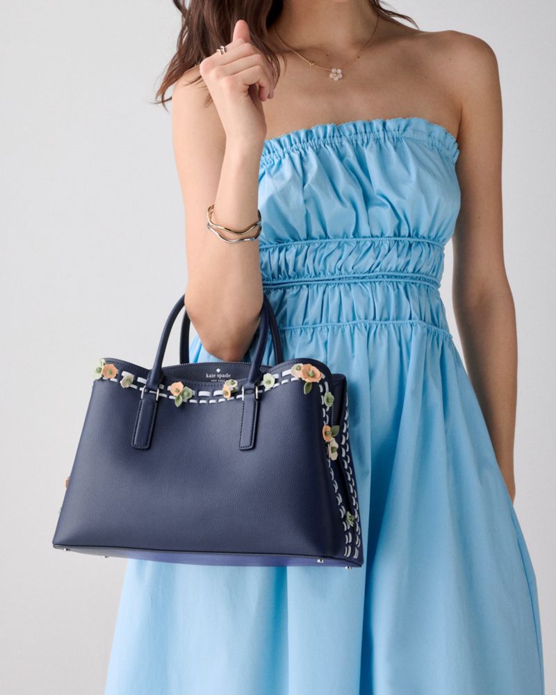 Kate Spade,Thompson Street Floral Satchel Bag,