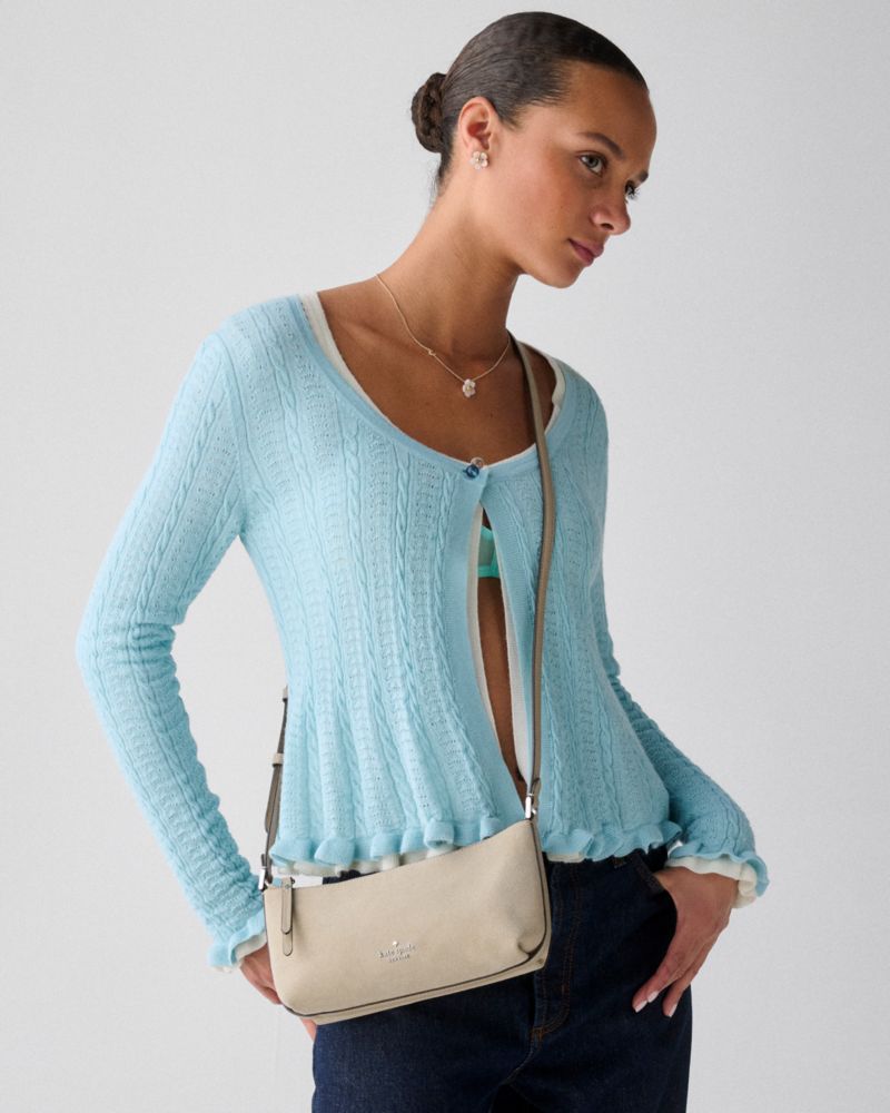 Kate Spade,Lenox Suede Mini Crossbody Bag,