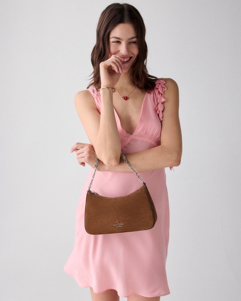 Kate Spade,Margot Suede Crossbody Bag,