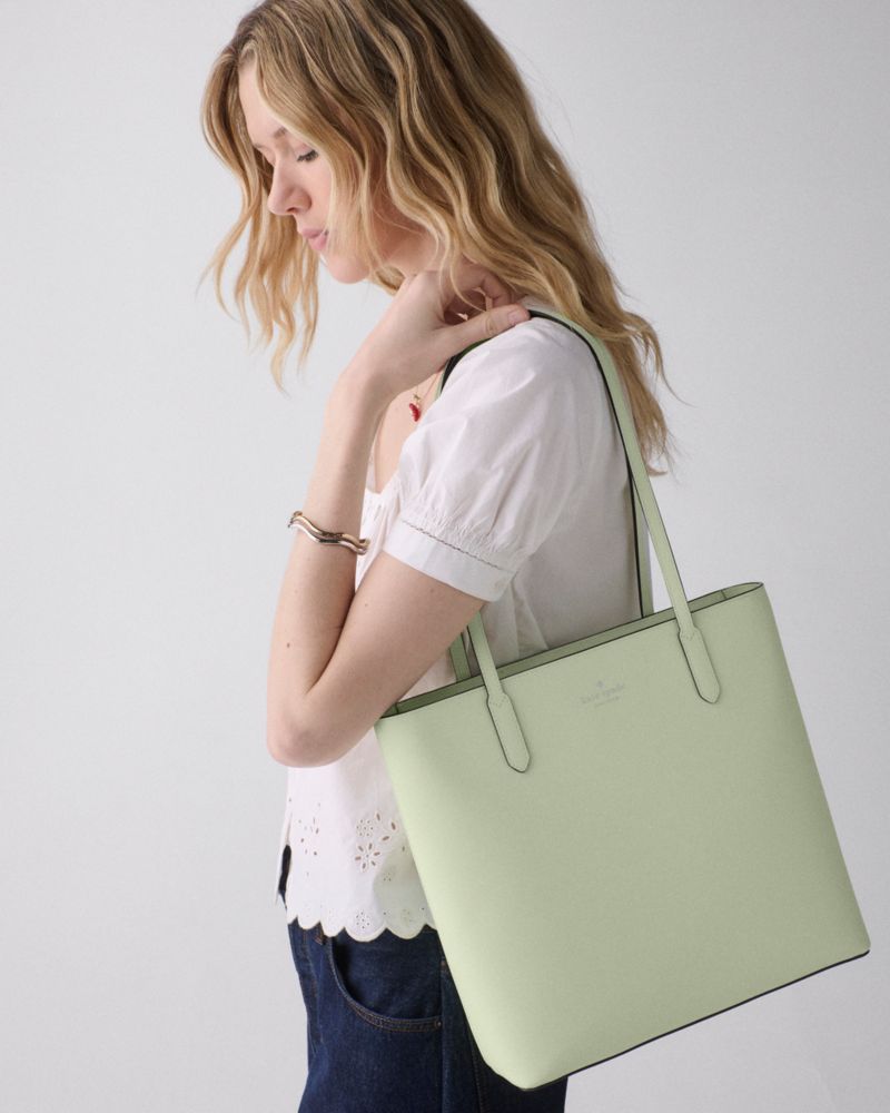 Kate Spade,Jana Tote Bag,Green