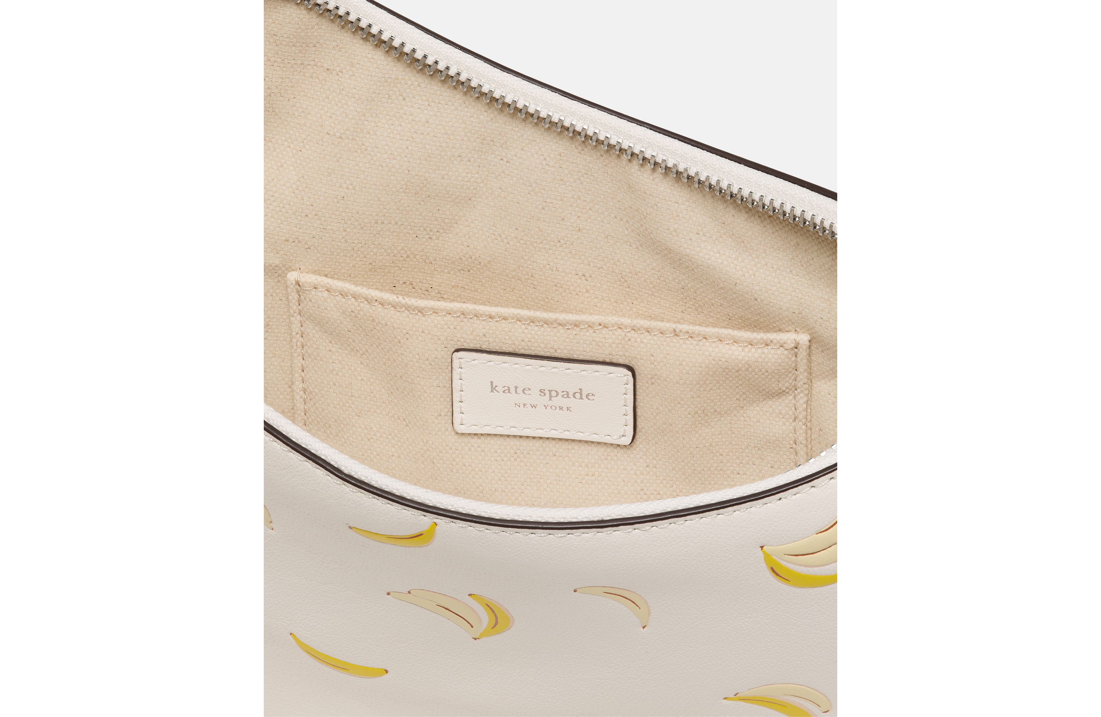 Duo Banana Leather Crossbody Bag