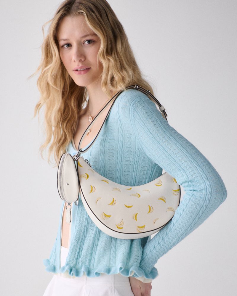 Kate Spade,Duo Banana Crossbody Bag,