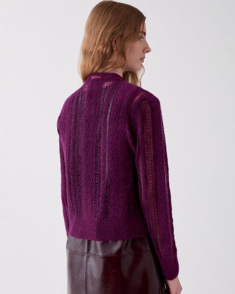 Pointelle Cardigan - thumbnail 4