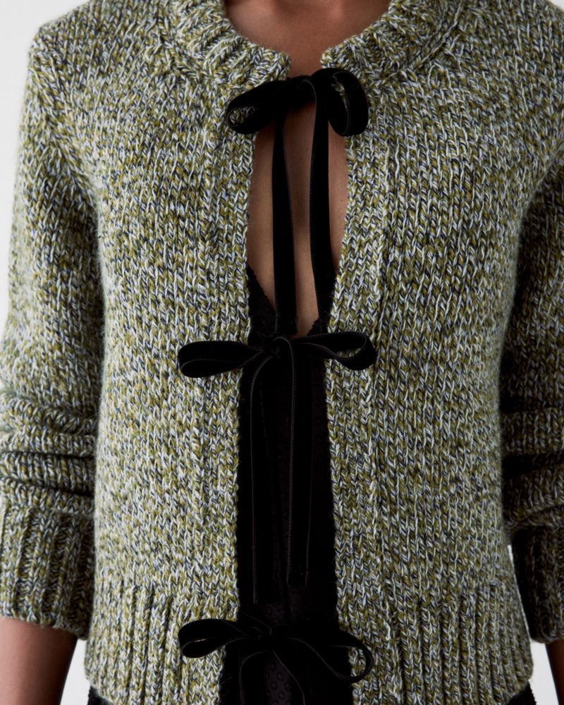 Bow Front Cardigan