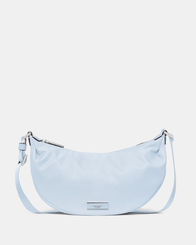 Carter Nylon Mini Sling Crossbody Bag, Pale Hydrangea, ProductTile