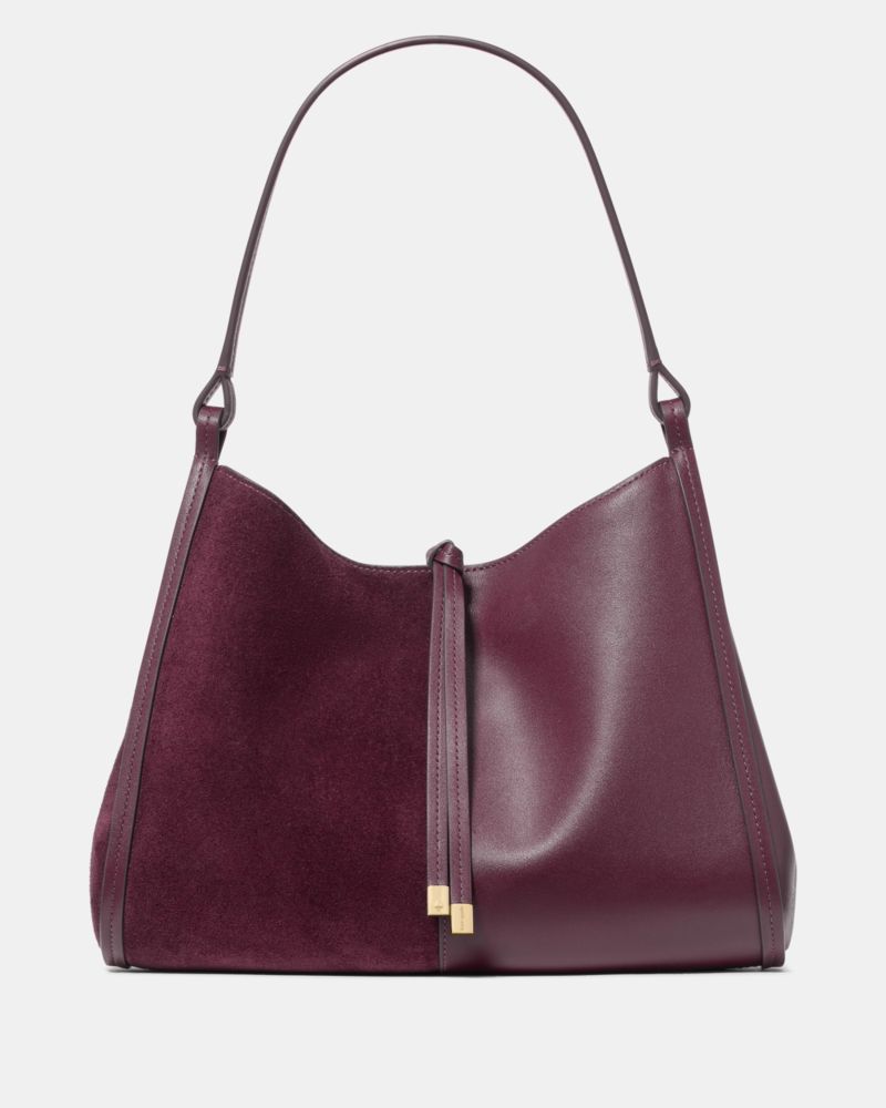 Kate Spade,Reese Suede Shoulder Bag,