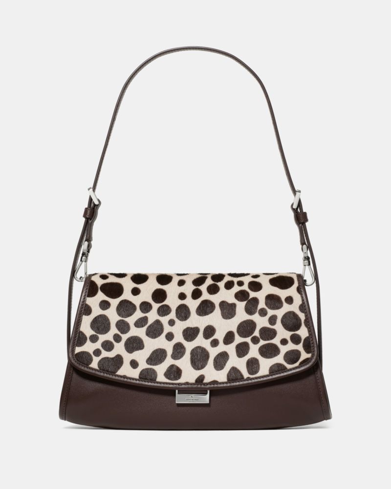 Ali Haircalf Shoulder Bag, Shell, ProductTile