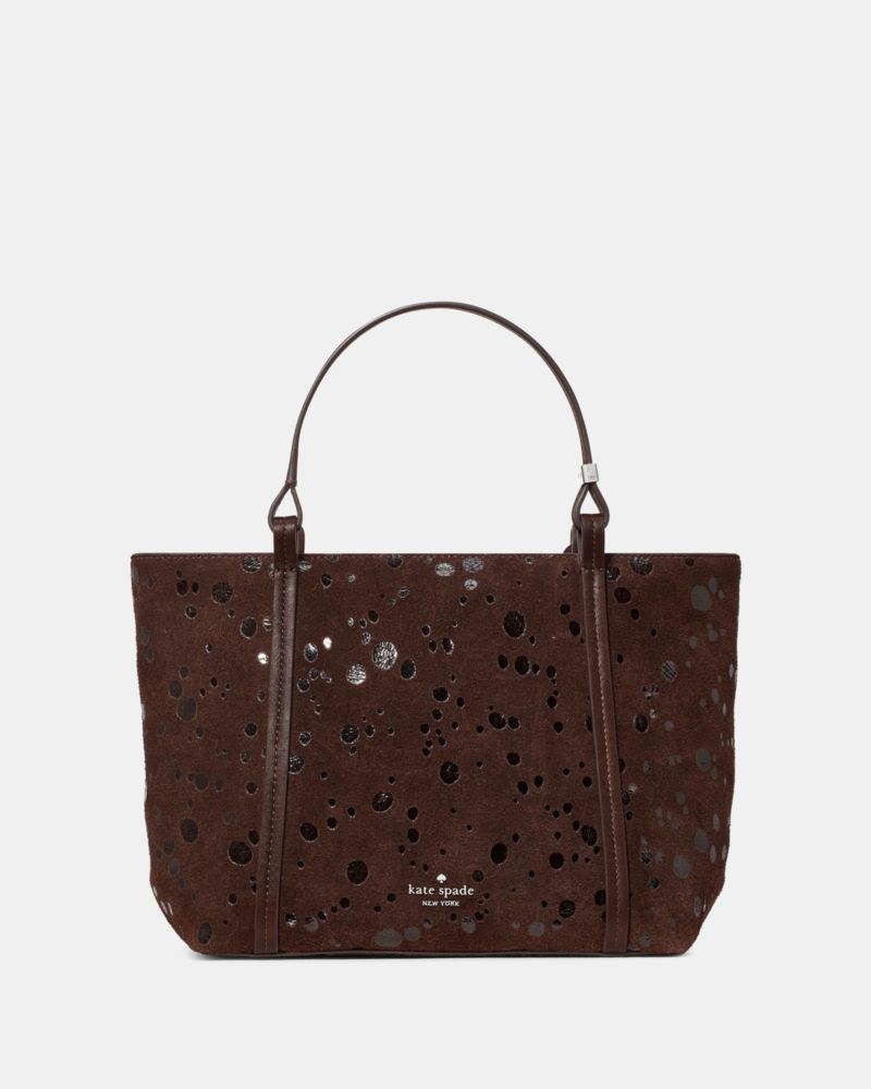 Kate Spade,Marlowe Suede Dots Small Tote Bag,