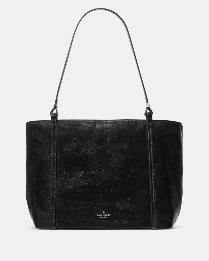 Kate Spade,Marlowe Shiny Leather Tote Bag,