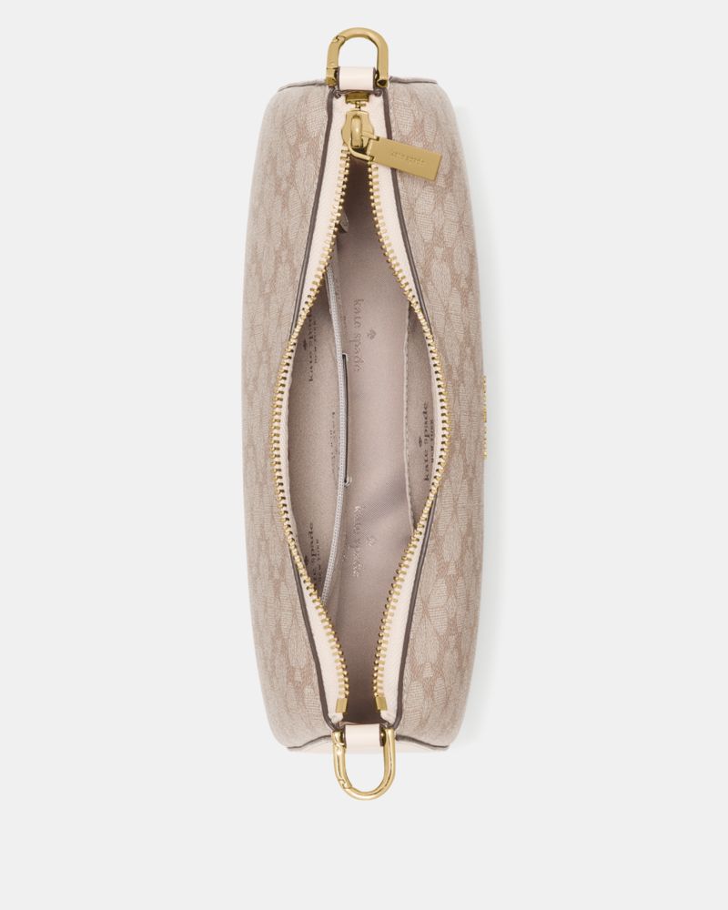 Margot Spade Flower Coated Canvas Shoulder Bag