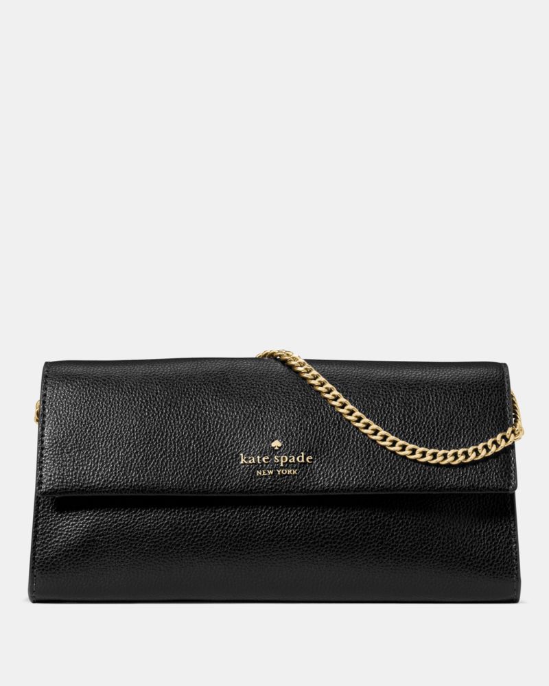 Scarlett Wallet on Chain, Black, ProductTile