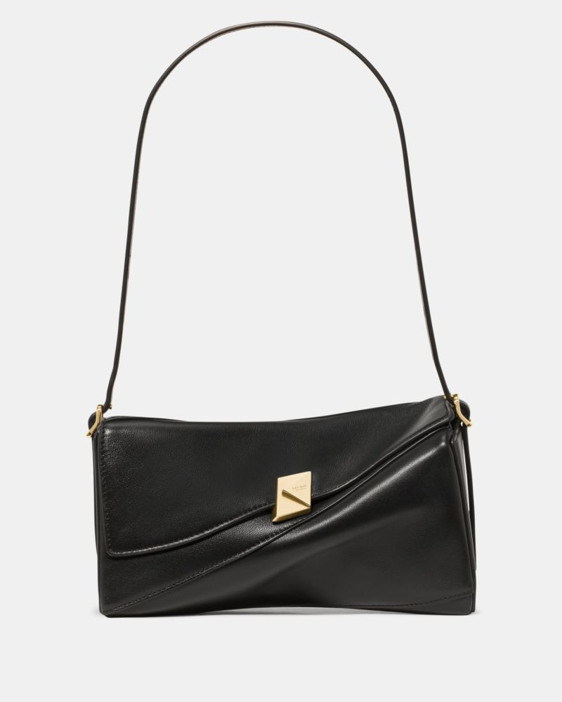 Kate Spade,Deco Twisted Flap Shoulder Bag,