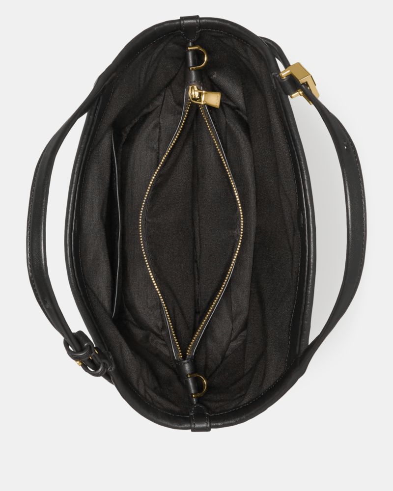 Deco Pleated Small Tulip Tote Bag