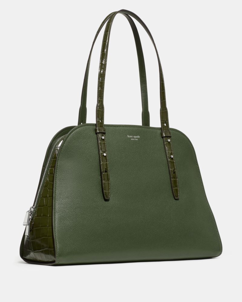 Do It All Croc Embossed Maise Carryall