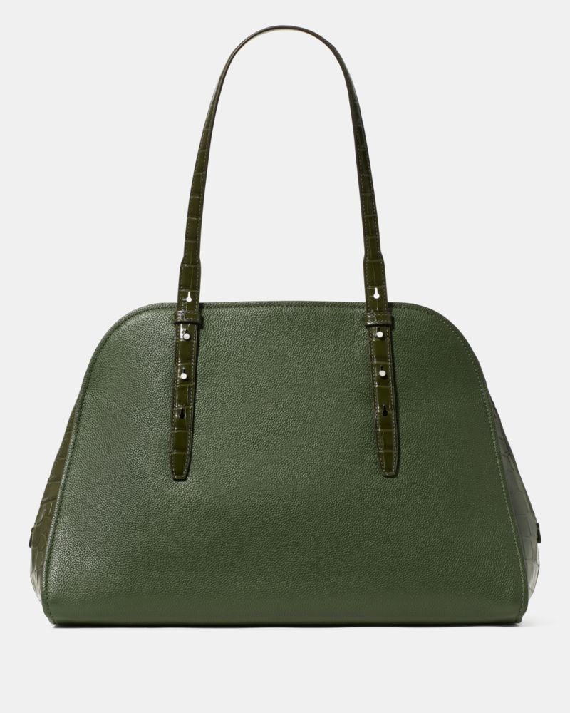 Do It All Croc Embossed Maise Carryall